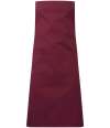 PR190 Premier Swap and Pop Customisable Apron Body Burgundy colour image